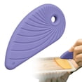 thumbnail image 2 of 1 Pc Plastic Blade Safety Cutter, Plastic Box Cutter, Mini Box Cutter Fits Keychain, Package Opener & Coupon Cutter, Small Box Cutter for Women, Package Opener, 2.4"x0.23"x1.2", Purple, 2 of 9