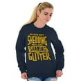 thumbnail image 3 of Shedding Sharing Glitter Dog Fur Puppy Sweatshirt for Men or Women Brisco Brands S, 3 of 6