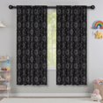 thumbnail image 5 of Blackout Kids Curtains,Black Purple Sun Moon Star Pattern Childrens Insulated Curtains Set Of 2,Bedroom Essentials,Toddler Room Decor 42x63in(106x160cm), 5 of 5