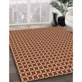 thumbnail image 3 of Ahgly Company Machine Washable Indoor Square Transitional Brown Sand Brown Area Rugs, 5' Square, 3 of 7