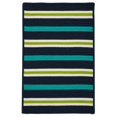 thumbnail image 1 of Painter Stripe Rug - Navy Waves 2'x3', 1 of 1