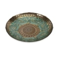 thumbnail image 1 of IMAX Corporation Paisley Bol en Verre en Brun, 1 of 1