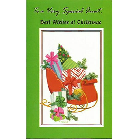 To a Very Special Aunt, Best Wishes At Christmas (C23), Cover: To a Very Special Aunt, Best Wishes At Christmas By Magic Moments Ship from (Best Moments From The Oscars)
