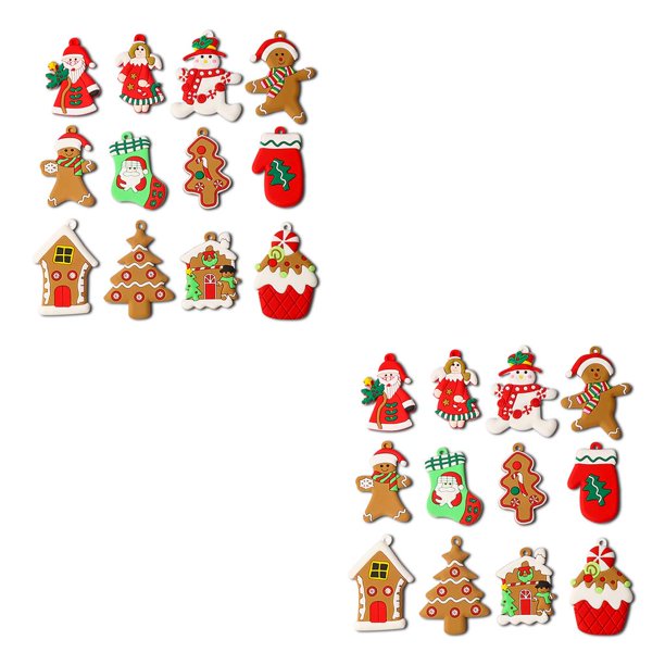 Colgantes de Árbol de Navidad Toystoory 12 Piezas Adornos de Dibujos Animados