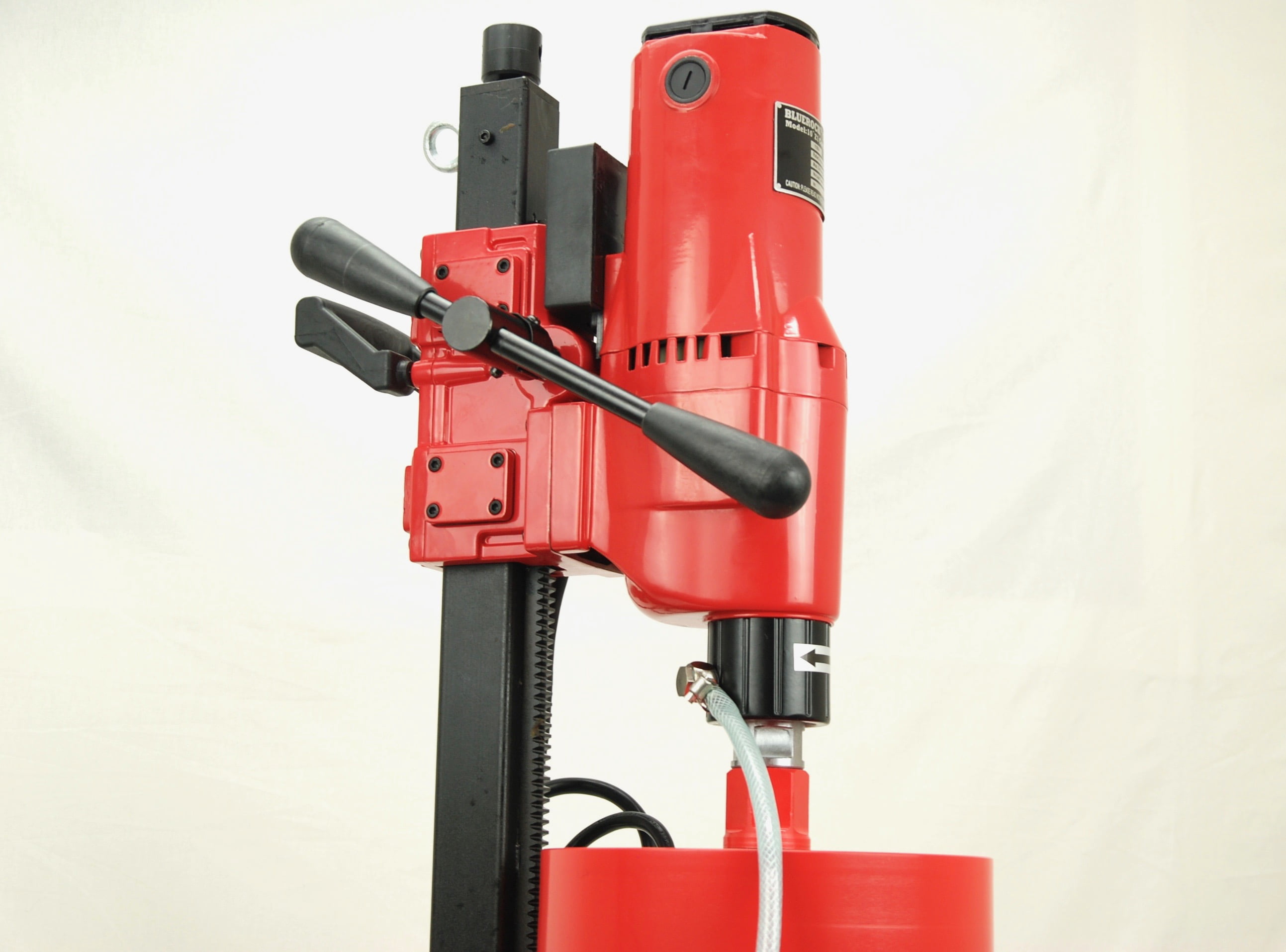 BLUEROCK ® Model 10Z1 Heavy Duty 2-Speed Concrete Core Drill w/ Stand Rig
