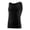 Black, variant on Men's Seamless Shapewear Compression Tank Tops Solid Tummy Control Chest Shaping Racerback Undershirt Summer Sleeveless Top