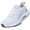 WhiteGray, variant on AOV Women's Arch Support Walking Shoes - Breathable Orthotic Sneakers for Plantar Fasciitis Pain Relief BlackWhite US Size 6