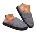 thumbnail image 3 of Shadoumai Unisex Winter Indoor Slippers Warm Half Coverage Home Slides Cozy Lined Shoes For Women And Men, 3 of 8