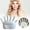 White, variant on Pot Rack Resin Hand Form 6 Fingers Ring Necklace Jewelry Jewellery Display Organizer Ring Holder Stand Ring Organizer Ring Holder,Gold Kitchen Rack