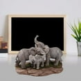thumbnail image 3 of Comfy Hour Wildlife Collection 6" Elephant Friends And Family Bundle Figurine, Polyresin, 3 of 4