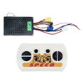 thumbnail image 1 of 12V 24V R1GD-J6N 2G4Z J6D-TK TKWJ J6HD-7P R2 2Pin 7Pin Voiture Électrique pour Enfants Boîte Télécommandée Récepteur Pièces PY R2 24V Ensemble, 1 of 6
