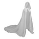 thumbnail image 2 of Capucha Lavable Zulema hasta el suelo Halloween poliéster blanco, 2 of 8
