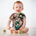thumbnail image 2 of My Hero Academia Baby Romper Short Sleeve Bodysuits Soft Rompers Summer Clothes One-Piece Jumpsuits Outfits 0-3M, 2 of 7