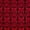 Crimson, variant on Zelouf Damask Flock Scuba , Sewing, DIY, Crafts Fabric by the Yard, Black, 3 Yard
