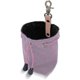 thumbnail image 1 of Bolsa portátil para refrigerios para entrenamiento de perros, bolsa con cierre de cordón y hebilla con gancho para la cintura, color morado, 1 of 5