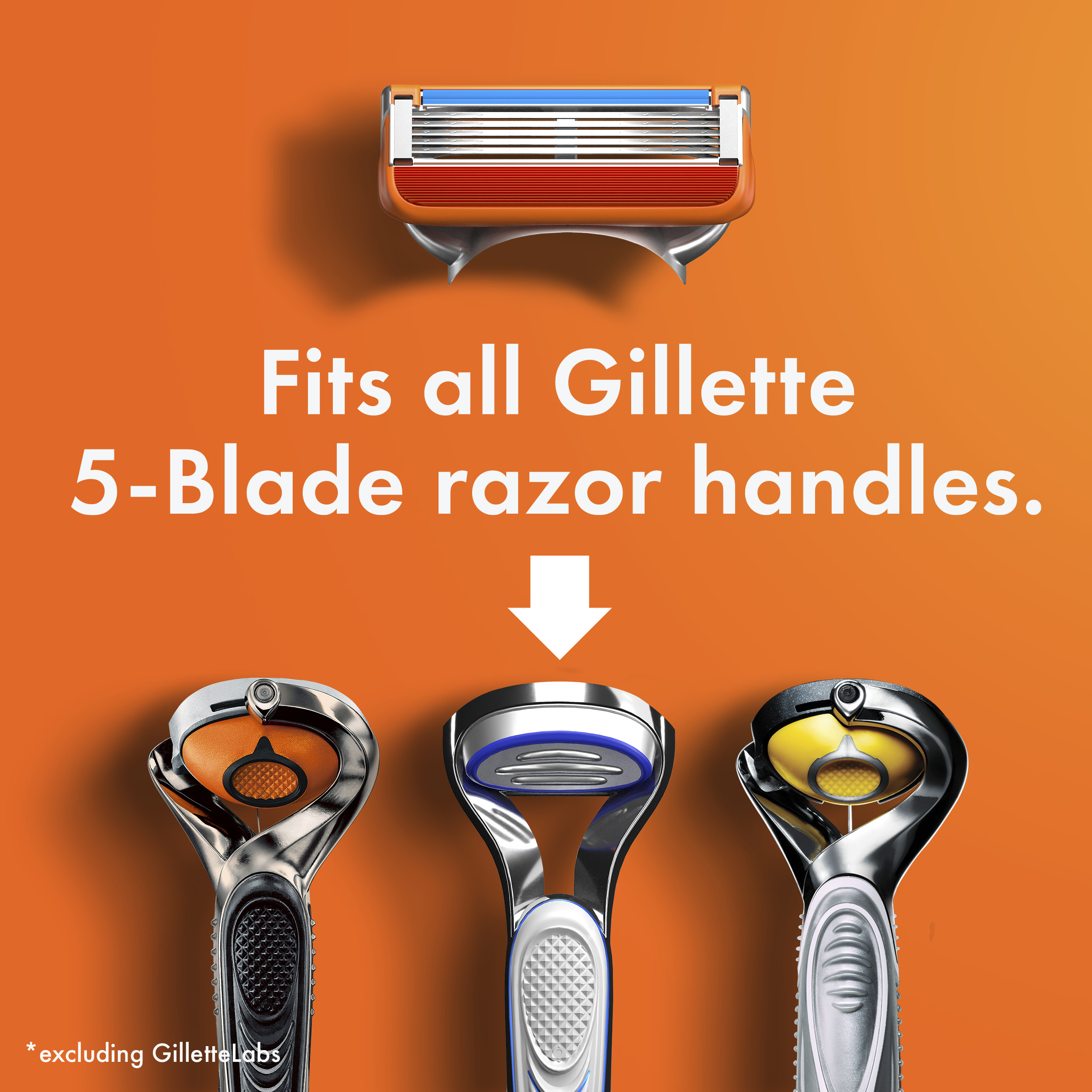 Gillette Fusion5 Men's Razor Blade Refills, 12 Count - image 3 of 10