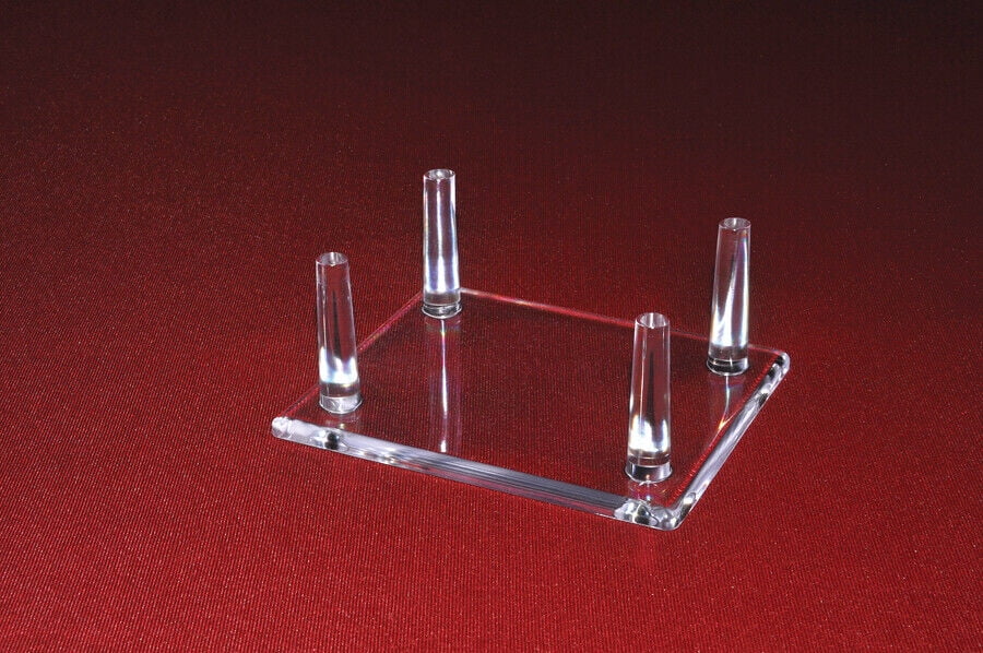 *3 Large 61/4" Four (4) Peg Display Stands For Duck Goose Geese Decoys