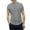 Grey, variant on Mens Shirts Casual Chinese Tang Suit Short Sleeve Henley Collar Solid Linen Shirts Hawaiian Shirt for Men White L