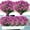 Fuchsia, variant on Morttic 8 bundlesArtificial Daisies UV Resistant Flowers Outdoor Chrysanthemum Mums Fake Plants White Gerber Daisy Greenery Plastic Faux Cemetery Flowers for Graves Hanging Outside Planter (Fuchsia)