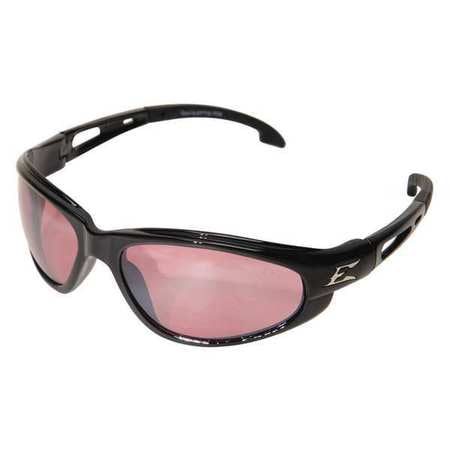 - EDGE EYEWEAR Safety Glasses,Rose Mirror SW119