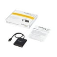 thumbnail image 4 of StarTech.com 2-Port Multi Monitor Adapter, USB-C to 2x DisplayPort 1.2 Video Splitter, USB Type-C to DP MST Hub, Dual 4K 30Hz or 1080p 60Hz, Compatible with Thunderbolt 3, Windows Only - Multi Stream Transport (MSTCDP122DP) - DisplayPort adapter - 24 pin USB-C (M) to DisplayPort (F) - Displayport 1.2/Thunderbolt 3 - 127 ft - USB power, 4K30Hz (3840 x 2160) support, 2560 x 1600 (WQXGA) support 60Hz - black - for P/N: BNDTB10GI, BNDTB210GSFP, BNDTB310GNDP, BNDTB410GSFP, BNDTB4M2E1, BNDTBUSB3142, 4 of 8