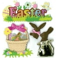 thumbnail image 2 of Jolees Boutique Sticker 3D Easter Chocolate Bunnies, 2 of 2