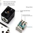 thumbnail image 3 of 4V310-10 Pneumatic Solenoid Valve Gas Valve Control Valve Reversing Valve 2 Position 5 Way, 3 of 8