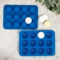 thumbnail image 3 of Golf Ball Chocolate Molds, Silicone 12-Cavity Mold for Cake Decorations, Hot Chocolate Bomb, Candy (Pack of 2), 3 of 6