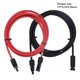 thumbnail image 4 of Inteprter Extensor de Cable de extensión a prueba de polvo para Panel Solar, 2 piezas, 10AWG/6mm², accesorio de alambre de cobre aislante de doble capa Electrónica miscelánea 4.5 millones, 4 of 6