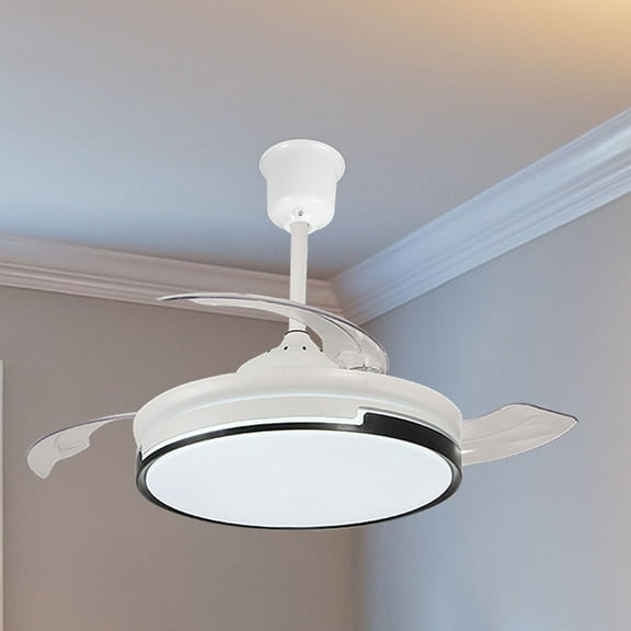 Masteelf  Canopy Ceiling Fan Base for Canopies Beige Parts Pendant White
