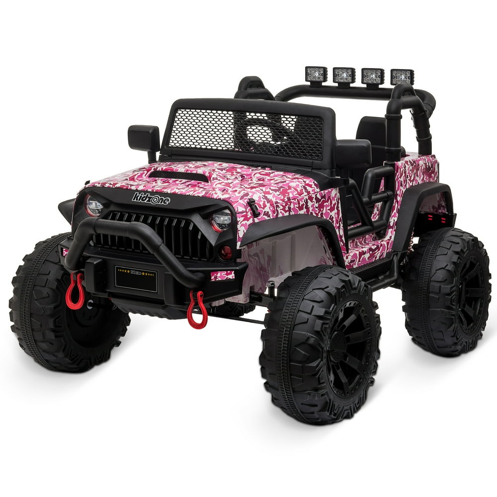 Kidzone Kids 12V 9AH Battery Powered Extra Wide Seat Ride On Truck with