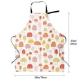 thumbnail image 2 of Kdxio Cute Cartoon Mushrooms Apron with Pockets Adjustable Kitchen Aprons for Men Women Waterproof Aprons for Cooking,Drawing,Crafting, Baking Household Cleaning, 2 of 8