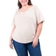 thumbnail image 5 of Blusa escote drapeado Roman Fashion Tallas Extras 228 Beige 38, 5 of 5