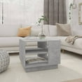 thumbnail image 1 of vidaXL Coffee Table Concrete Grey 55x55x43 cm Engineered Wood, 1 of 4