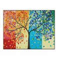 thumbnail image 2 of Punto de cruz completo 14CT Four Seasons Fortune Tree bordado estampado manualidades DIY Likrtyny  Arte deco, 2 of 9