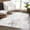 Gray, Ivory / Tigris TGS-2321, variant on Hauteloom Tigris Collection Shea Transitional Modern Farmhouse Living Room Bedroom Dining Room Large Area Rug - Contemporary Distressed - Boho Abstract - Ivory, Beige, Gray - 9' x 12'