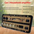thumbnail image 4 of DC12V/24V 110V-220V 30W Audio Bluetooth Amplifier Board With Optical Subwoofer Audio Amplificador For Home Car EU Plug, 4 of 5