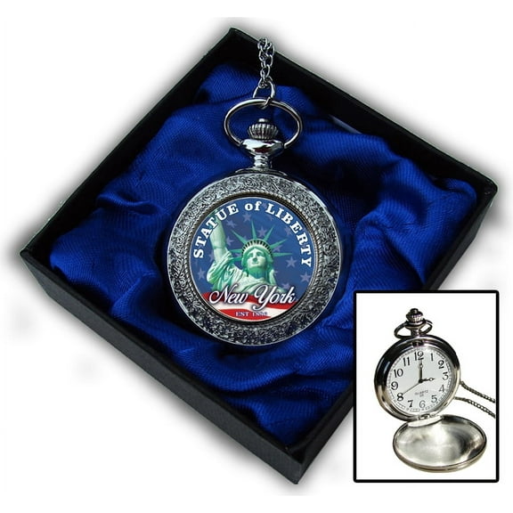 Statue of Liberty pocket watch