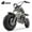 Gray, variant on Gas Powered Mini Chopper Bike,39CC 4-Stroke Dirt Bike with Headlight for Teens & Adults,Metal Frame,Max Load 165Lbs, Up to 20Mph