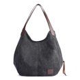 thumbnail image 1 of Bolso Irfora Bolso de hombro de lona para mujer, bolso de mano con múltiples bolsillos, bolsos de mano Vintage, bolsos de Hobo Irfora Bolso, 1 of 5