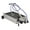 Gray, variant on 20-Gallon Low-Profile Oil Drain Pan with Pump - Heavy-Duty Steel Container for Automotive Workshops, Trucks, Machinery - Compact Design, Easy Storage and Transport