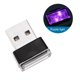 thumbnail image 2 of Mini luz de noche LED de luz de ambiente interior de coche USB, luces de neón LED de decoración mejorada Zhivalor CPB-US-XD2147-3, 2 of 6