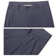thumbnail image 5 of Xuniizn Mens Dress Pants Stretch Solid Color Breathable Long Pants Light Weight Casual Business Pants Gifts for Men, 5 of 5
