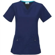 Women's Premium Collection Stretch Rayon V-Neck Scrub Top
