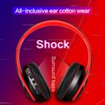 thumbnail image 4 of Active Noise Cancelling Bluetooth Headphones Over Ear Stereo Wireless with Deep Bass Built In Mic Airplane Adapter Foldable Comfort Fit for Travel Home Office, 4 of 9