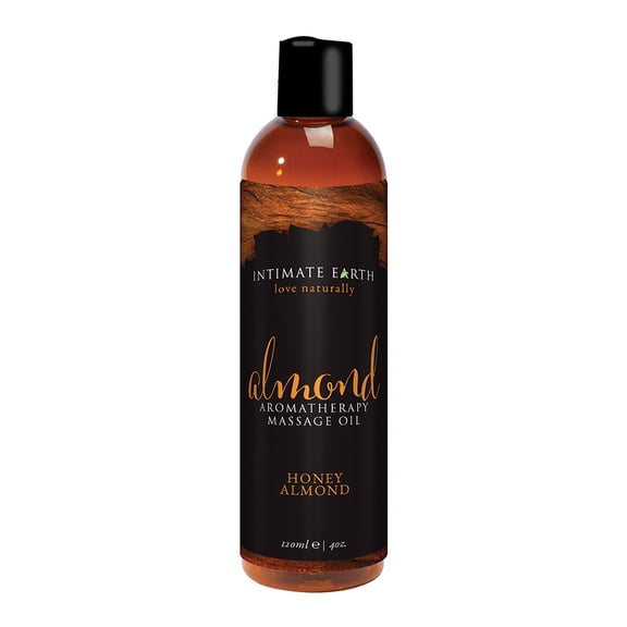 Intimate Earth Aromatherapy Massage Oil - Almond 4oz by Intimate Earth