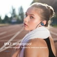 thumbnail image 5 of Mpow Flame S Wireless Earbuds Sports, in Ear Earphones Pro Version Aptx-HD Bass/BT 5.0/12H Playtime/CVC 8.0 Mic/PX7 Waterproof, Running Bluetooth Headphones for IOS/Android/Windows - Blue, 5 of 9