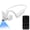 White, variant on E12 Open Ear Headphones with 8MP Camera Bone Conduction Headphones Bluetooth 6.0 Wireless Earbuds Hi-Fi Stereo Running Earphones IP65 Waterproof AI Voice Assistant Headset for Sports/Workout/Cycling