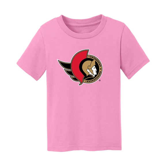 Infant Chad & Jake Light Pink Ottawa Senators Primary Logo T-Shirt