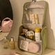 thumbnail image 4 of Bolso De Cosméticos Bolsa de cosméticos Cloud Bolsas de lavado plisadas colgantes con colgante para acampar (verde) Likrtyny Para Estrenar, 4 of 9